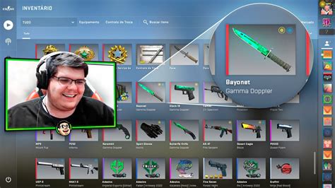 CASIMIRO e sua STEAM SECRETA com MUITAS SKINS .